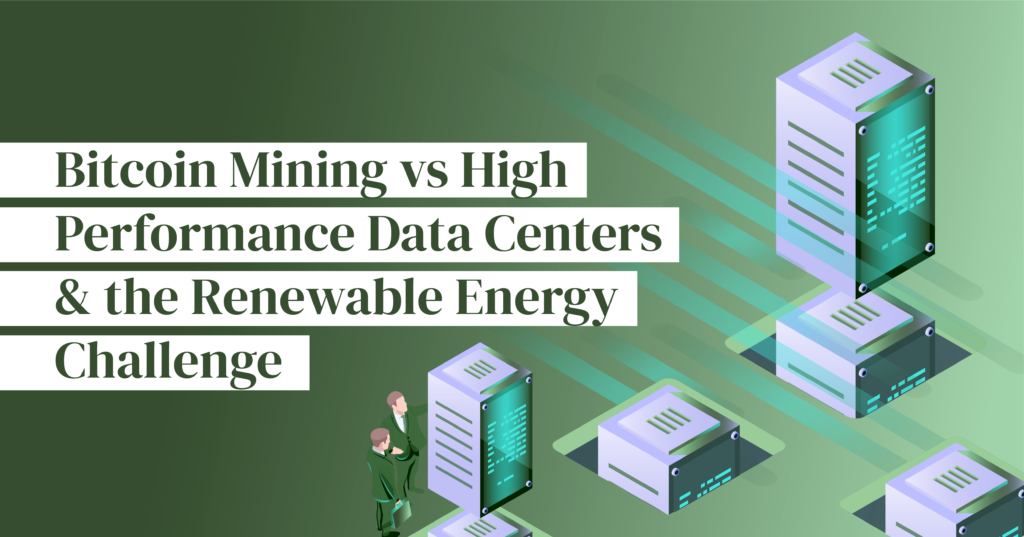 Bitcoin mining vs high performance data centers